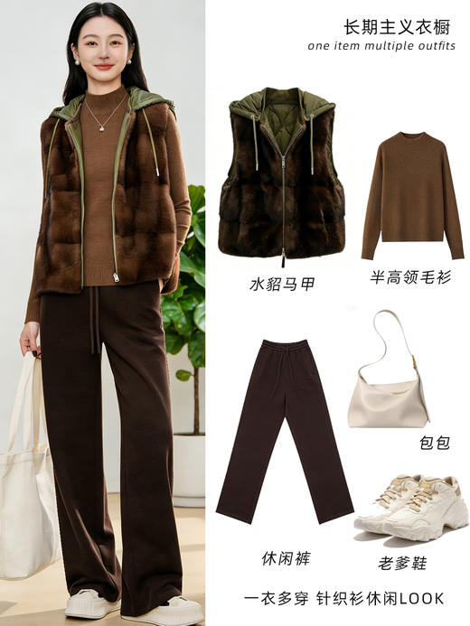 【彩虹毛衫2.0】 臣禾半高领针织衫JZ243090175 商品图4