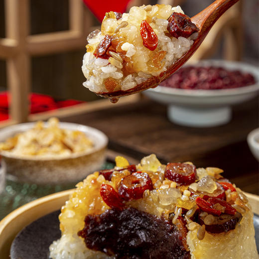 粮午斋八宝饭 腊八暖年味启嘉兴老字号香糯/血糯/腊味/年年有鱼(dbxb) 商品图5