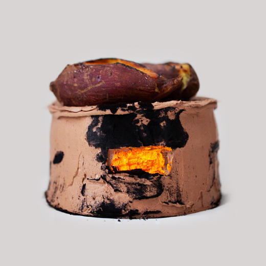 人气热售款｜不烫手的「烘山芋」焦糖流心烤红薯味蛋糕 #创意甜品 商品图2