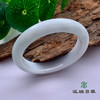 派瑞翡翠 翡翠手镯 糯种 浅绿 商品缩略图0