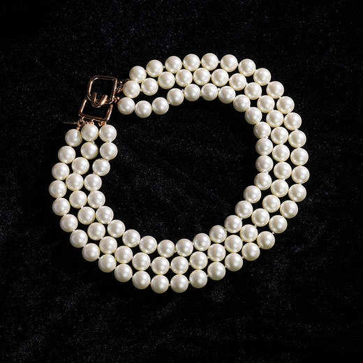 北京仓｜KJL-芭芭拉 布什 同款-三层 项链［美国设计师］ 商品图0