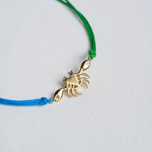 北京仓｜Yvonne Leon-rabe vert-螃蟹 绿色 手链［法国设计师］ 商品图3