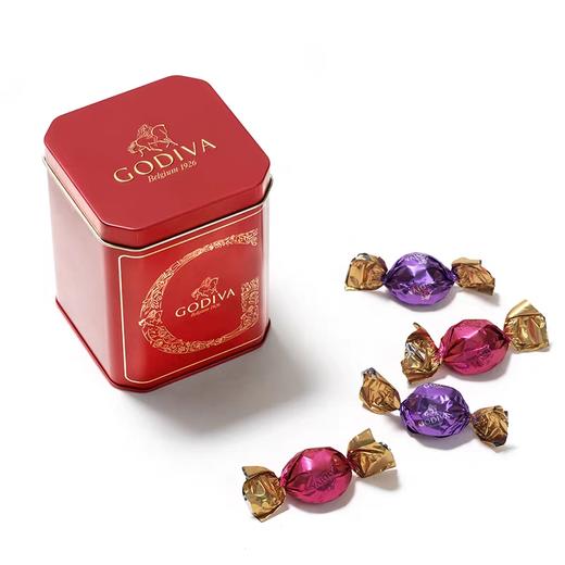 歌帝梵精选松露形巧克力铁听8颗80g 商品图1