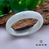 派瑞翡翠 翡翠手镯 糯种 浅绿飘花 商品缩略图0