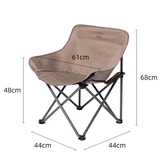 飞图乐（FTLY）茶松棕-舒适月亮椅 YLY0901 LP 商品图3