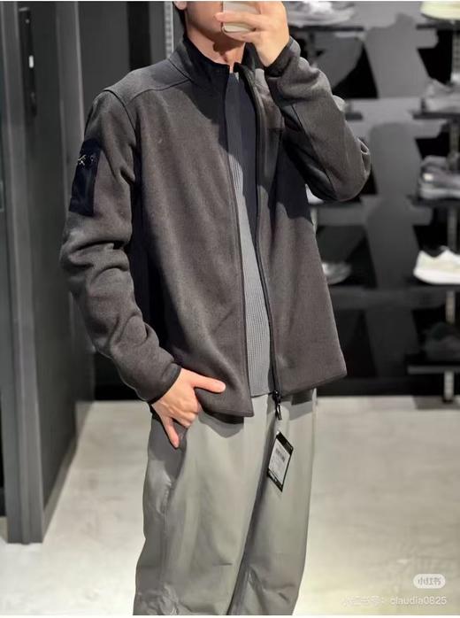 现货 SZN秋冬新款COVERT CARDIGAN 男子保暖粗条针织抓绒拉链衫 商品图7