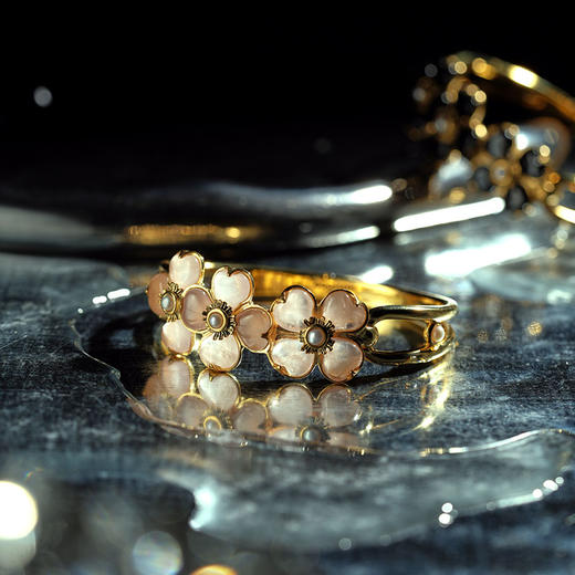 北京仓｜Goossens Paris-TREFLE-粉色四叶草 手镯［法国设计师］ 商品图7