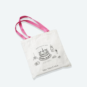 【积分兑换】MAY·法式线条帆布袋