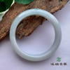 派瑞翡翠 翡翠手镯 糯种 浅绿飘花 商品缩略图1