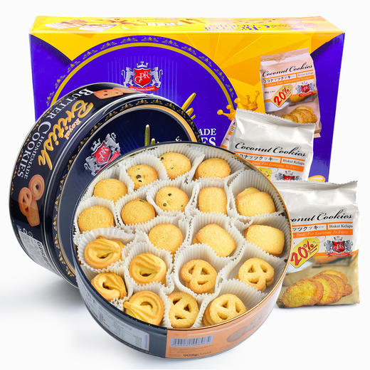 GPR黄油曲奇饼干（礼盒装）908g/054953 礼盒装零食节日送礼物礼品 商品图0