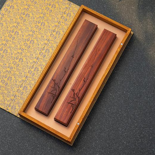 非洲酸枝木阴刻对镇 商品图0