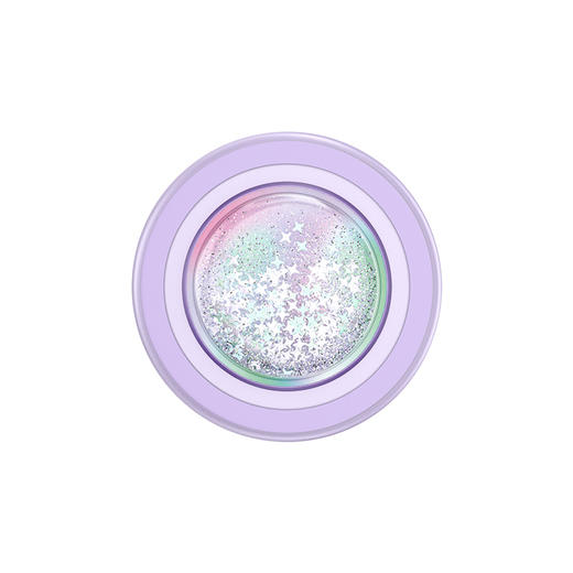 【梦境花园】梦砂·MagSafe圆啪嗒 MAGSAFE磁吸手机气囊支架 Round圆啪嗒系列 紫色 流沙 商品图2