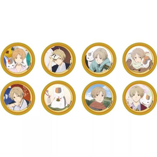 麦乐微美 夏目友人帐 云间记忆 75mm徽章 吧唧 8包/盒 国谷 商品图0