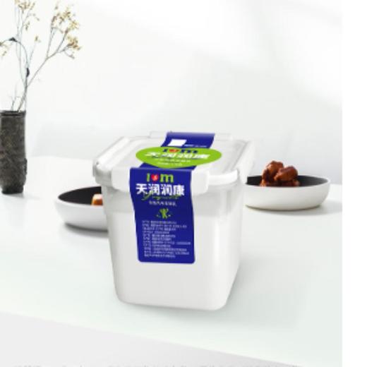 天润润康全脂原味发酵乳 酸奶 1kg/桶 家庭装 商品图4