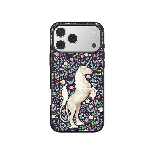 【梦境花园】独角兽再现 POPCASE手机壳 MagSafe Popcase磁吸款 黑色 iPhone17/16/15/14/13 商品图2