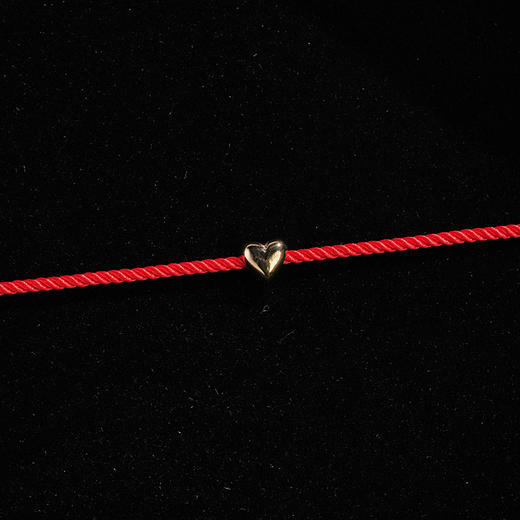 北京仓｜Skultuna-Heart Thread-红色 爱心 吊坠 手链［瑞典设计师］ 商品图3
