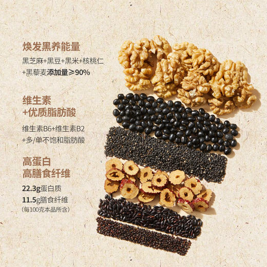 燕之坊 有机谷养礼1kg （有机核桃芝麻黑豆粉500g+有机红豆薏仁粉500g）有机食养 礼赠健康  48小时发货 商品图5