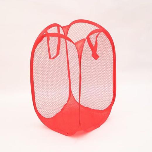可折叠手提式脏衣篮 玩具收纳筐 26*26*48cm 商品图4