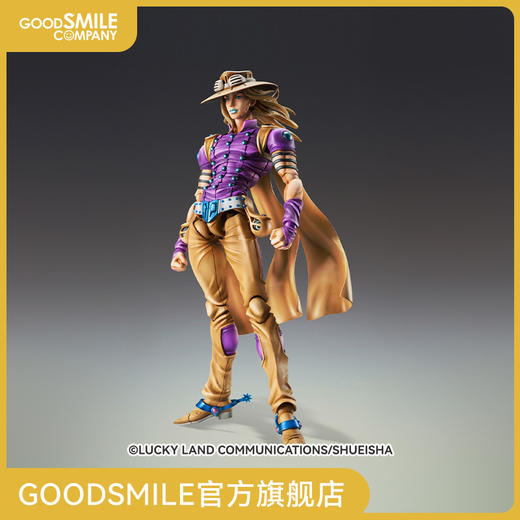 【GSC预售定金】超像可动《JOJO的奇妙冒险 第7部 飙马野郎》 「杰洛·齐贝林 Ver.1.5」 商品图0