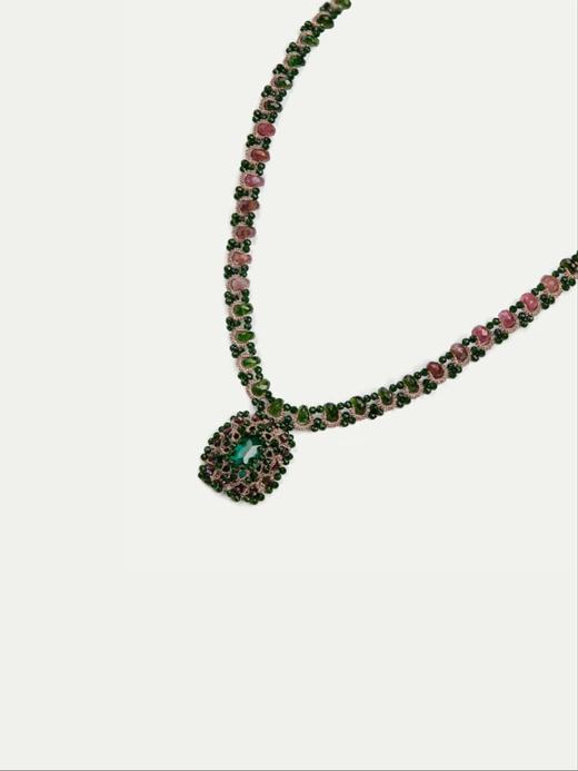 订购8周到｜Lorina Balteanu-DELPHINE-绿柱石 吊坠 项链［法国设计师］ 商品图2