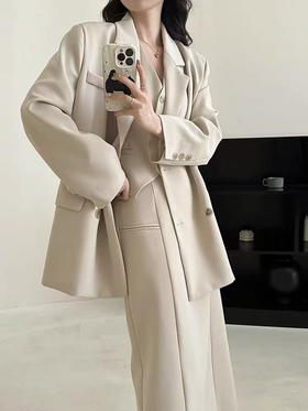 【外套系列】（微脏）9177简约单件西服外套-喜出