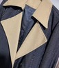 【自营】【外套系列】22175小个子撞色中款风衣外套-喜出 商品缩略图3