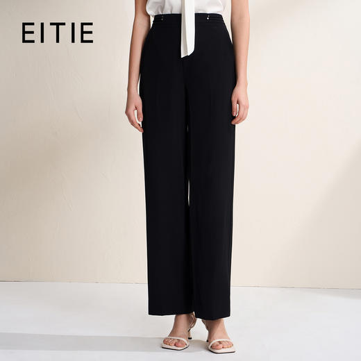 EITIE爱特爱气质修身微喇显瘦通勤西装裤春季新款8105813 商品图0