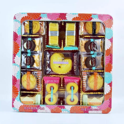 金斯泊花之礼综合饼干礼盒800g 商品图4