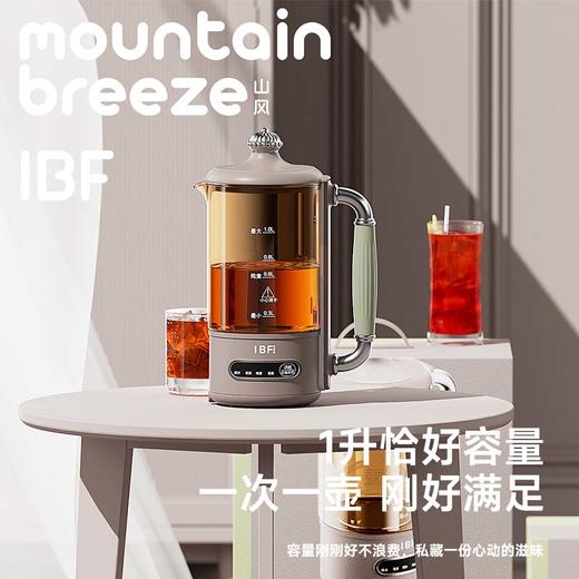 【IBF艾博菲】山风侘寂养生壶IBFD-085【粤湾】 商品图2