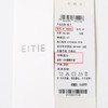 EITIE爱特爱气质高腰锥形显瘦黑色直筒裤极简通勤春季新款8105806 商品缩略图6