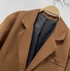 女神节2026促→【自营】【清仓-不支持退货】咖色西服外套-喜出 商品缩略图1