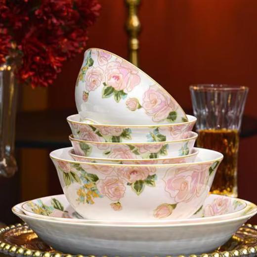 品物攸宜蔷薇花园12人42头餐具 商品图5