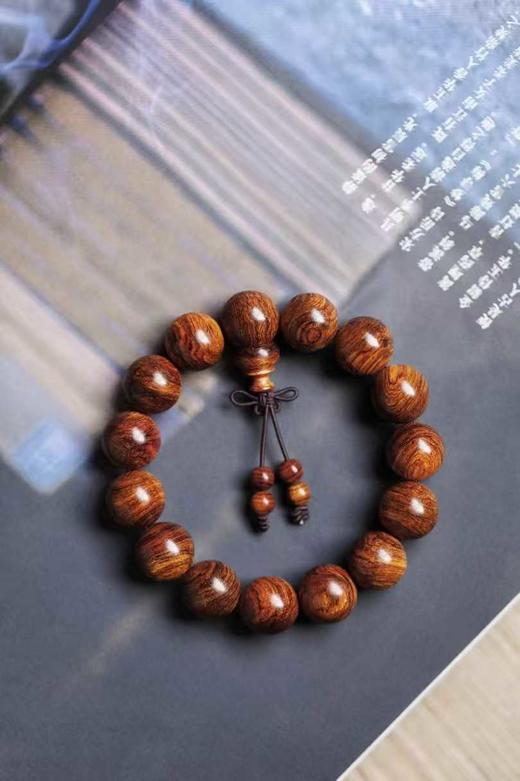 1.5海黄虎皮纹 手串6373 商品图0