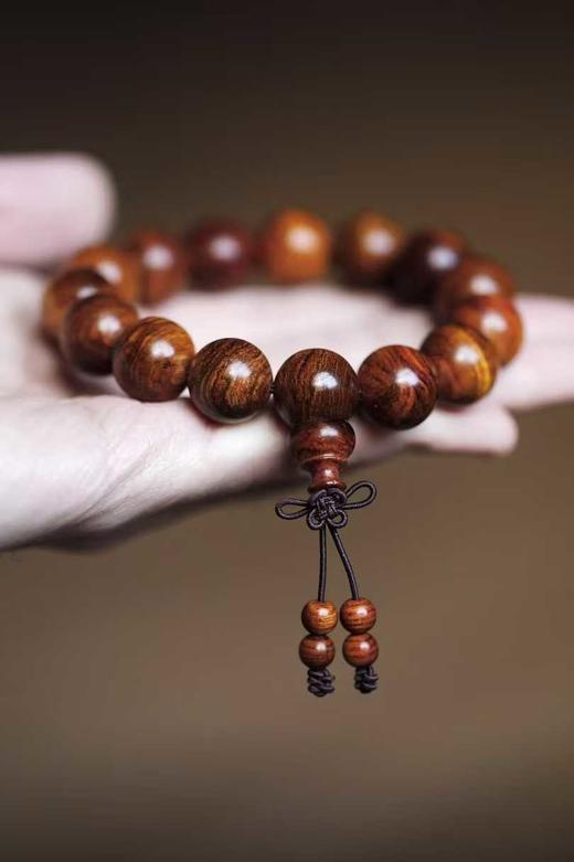 1.5海黄虎皮纹 手串6373 商品图3