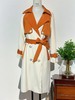 【外套系列】卡夫蒂妮品牌22330品质撞色风衣外套-喜出 商品缩略图3