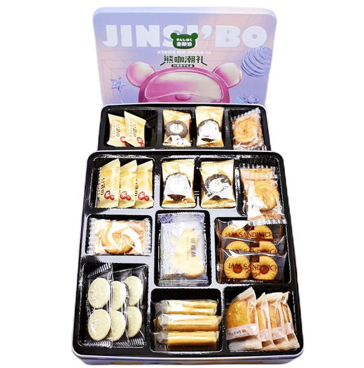 金斯泊熊咖什锦饼干礼盒818g 商品图3