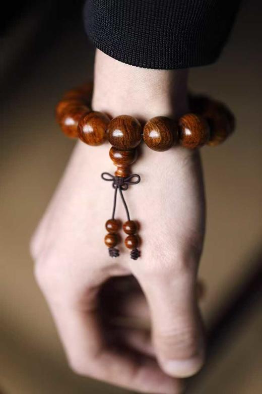 1.5海黄虎皮纹 手串6373 商品图5