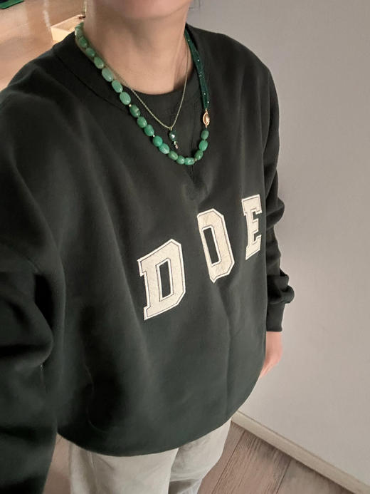 SpoiledBrat Jewelry18K金绿玉髓 沙佛莱石 碧玺吊坠项链 商品图7