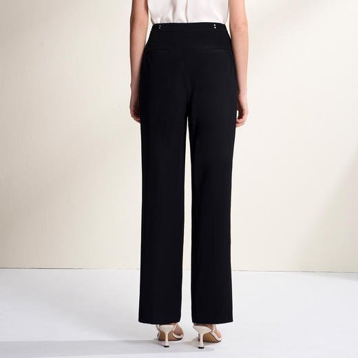 EITIE爱特爱气质修身微喇显瘦通勤西装裤春季新款8105813 商品图5