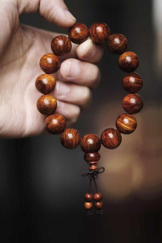 1.5海黄虎皮纹 手串6373 商品图2