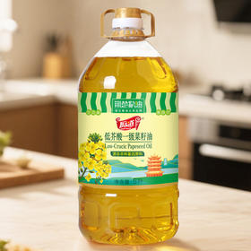 【严选】厨道荆楚粮油非转基因 一级压榨 炒菜清香 低芥酸一级菜籽油5L（厂家直发）