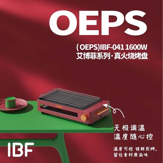 【IBF艾博菲】艾丫(OEPS)真火烧烤盘
IBFD-041【粤湾】 商品图1