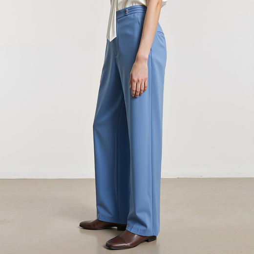 EITIE爱特爱气质修身微喇显瘦通勤西装裤春季新款8105813 商品图9