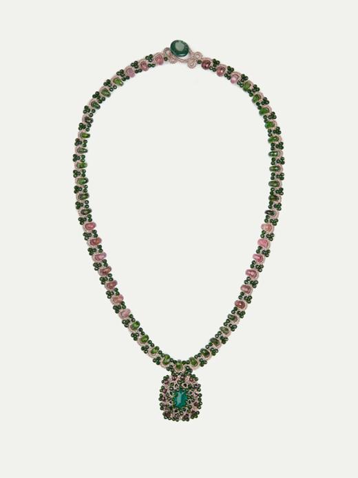 订购8周到｜Lorina Balteanu-DELPHINE-绿柱石 吊坠 项链［法国设计师］ 商品图0