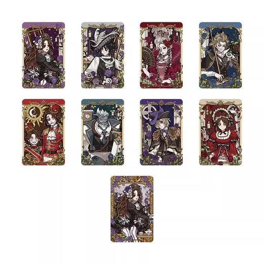 第五人格 破晓系列 方形马口铁徽章 吧唧 全9种 8包/盒 国谷 商品图0