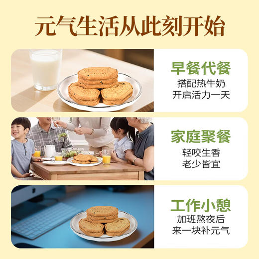 鼎福低GI无糖燕麦青稞饼干238g 商品图5