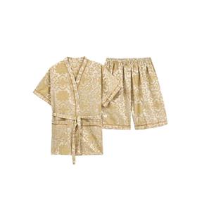 涤棉和服款 桑拿服   男士均码 桑拿服 一次性桑拿服 男士浴服