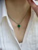 SpoiledBrat Jewelry18K金绿玉髓 沙佛莱石 碧玺吊坠项链 商品缩略图1