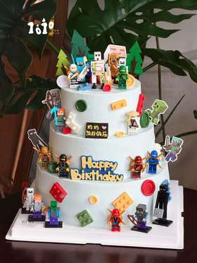 「我的世界」100%动物奶油（附图6+8+10寸三层·提前24小时预订）