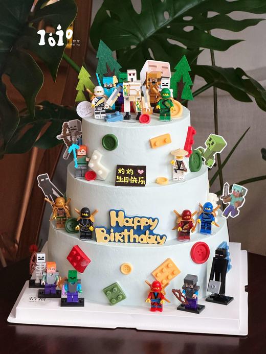 「我的世界」100%动物奶油（附图6+8+10寸三层·提前24小时预订） 商品图0